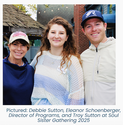 Debbie & Troy Sutton with Eleanor from Mary's Place by the Sea
